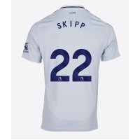 Dres Leicester City Oliver Skipp #22 Rezervni 2024-25 Kratak Rukav